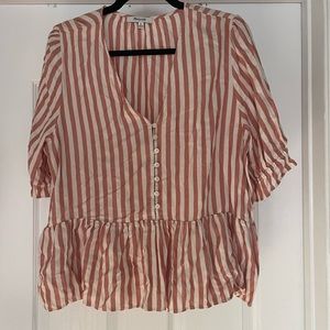 Madewell striped top
